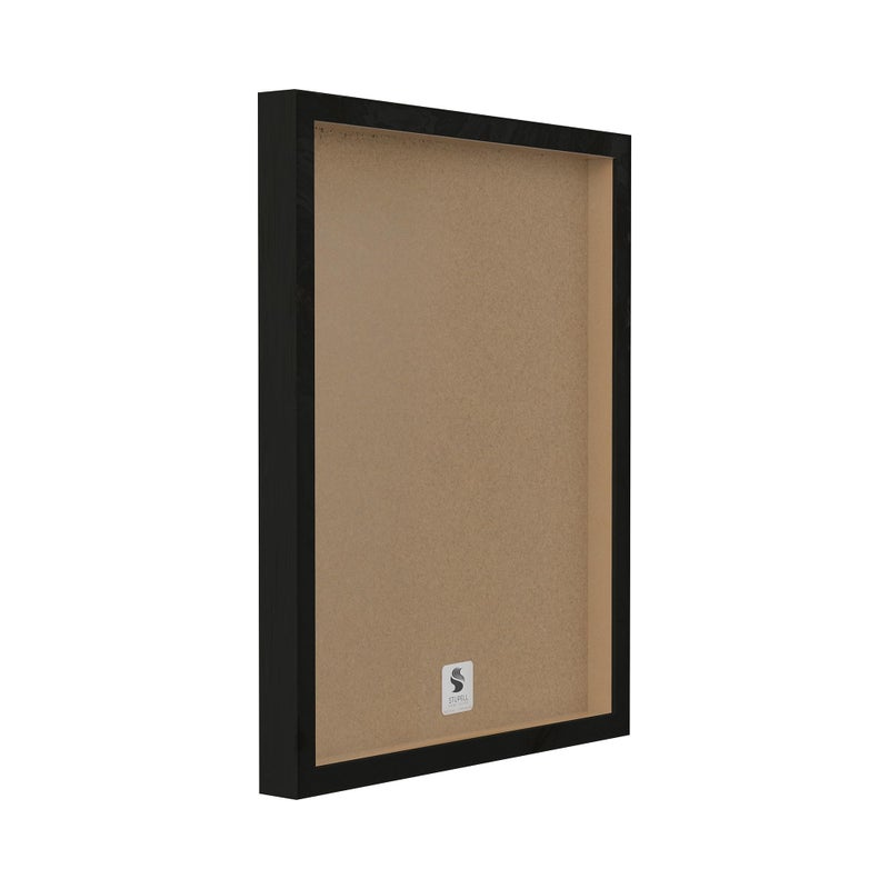 Stupell Industries Botanical Plant Illustration Pink Flowers Vintage Design Black Framed Wall Art, Multi-Color, Model: fap-214_fr_16x20 - Image 5